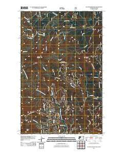 Gleason Mountain Washington Historical topographic map, 1:24000 scale, 7.5 X 7.5 Minute, Year 2011