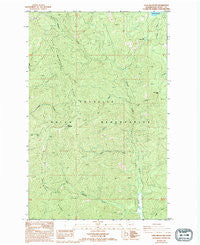 Gold Mountain Washington Historical topographic map, 1:24000 scale, 7.5 X 7.5 Minute, Year 1985