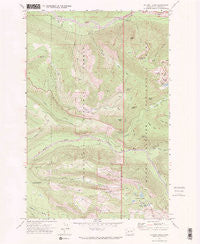 Golden Lakes Washington Historical topographic map, 1:24000 scale, 7.5 X 7.5 Minute, Year 1971