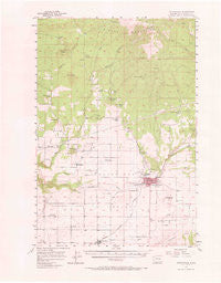 Goldendale Washington Historical topographic map, 1:62500 scale, 15 X 15 Minute, Year 1957