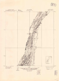 Grand Coulee Sheet 3 Washington Historical topographic map, 1:31680 scale, 7.5 X 7.5 Minute, Year 1930