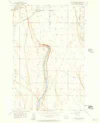 Grant Orchards Washington Historical topographic map, 1:24000 scale, 7.5 X 7.5 Minute, Year 1956