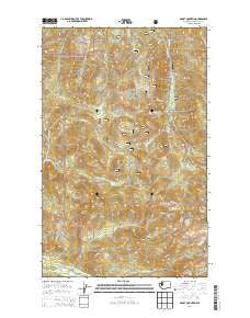 Groat Mountain Washington Current topographic map, 1:24000 scale, 7.5 X 7.5 Minute, Year 2014