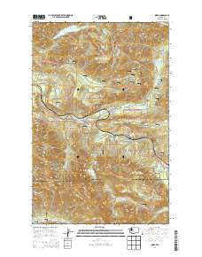 Index Washington Current topographic map, 1:24000 scale, 7.5 X 7.5 Minute, Year 2014