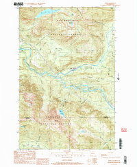 Index Washington Historical topographic map, 1:24000 scale, 7.5 X 7.5 Minute, Year 1989
