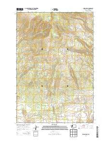 Indian Rock Washington Current topographic map, 1:24000 scale, 7.5 X 7.5 Minute, Year 2013