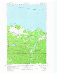 Joyce Washington Historical topographic map, 1:62500 scale, 15 X 15 Minute, Year 1950