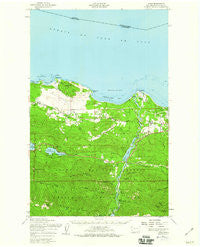 Joyce Washington Historical topographic map, 1:62500 scale, 15 X 15 Minute, Year 1950