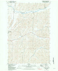 La Crosse East Washington Historical topographic map, 1:24000 scale, 7.5 X 7.5 Minute, Year 1981