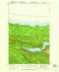Lake Crescent Washington Historical topographic map, 1:62500 scale, 15 X 15 Minute, Year 1918