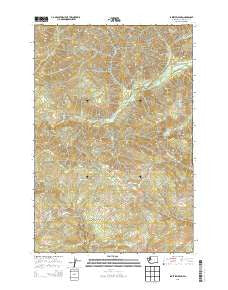 Lakeview Peak Washington Current topographic map, 1:24000 scale, 7.5 X 7.5 Minute, Year 2013