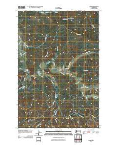 Lebam Washington Historical topographic map, 1:24000 scale, 7.5 X 7.5 Minute, Year 2011
