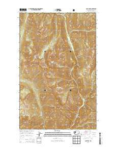 Lost Peak Washington Current topographic map, 1:24000 scale, 7.5 X 7.5 Minute, Year 2014