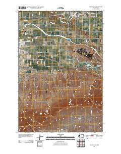 Mabton East Washington Historical topographic map, 1:24000 scale, 7.5 X 7.5 Minute, Year 2011