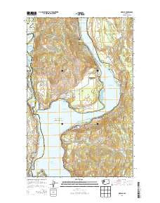 Marcus Washington Current topographic map, 1:24000 scale, 7.5 X 7.5 Minute, Year 2014