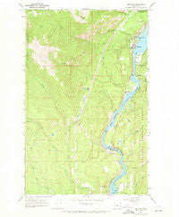 Metaline Washington Historical topographic map, 1:24000 scale, 7.5 X 7.5 Minute, Year 1967