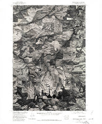 Moscow West Idaho Historical topographic map, 1:24000 scale, 7.5 X 7.5 Minute, Year 1975