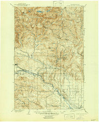 Mount Stuart Washington Historical topographic map, 1:125000 scale, 30 X 30 Minute, Year 1902
