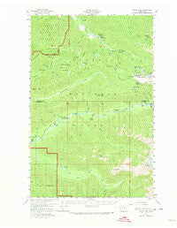 Mount Tom Washington Historical topographic map, 1:62500 scale, 15 X 15 Minute, Year 1956
