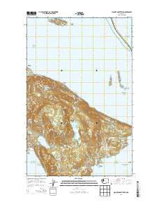 Mount Constitution Washington Current topographic map, 1:24000 scale, 7.5 X 7.5 Minute, Year 2014