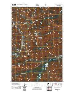 Norse Peak Washington Historical topographic map, 1:24000 scale, 7.5 X 7.5 Minute, Year 2011