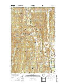 Orient Washington Current topographic map, 1:24000 scale, 7.5 X 7.5 Minute, Year 2014