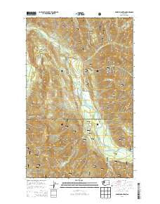 Prairie Mountain Washington Current topographic map, 1:24000 scale, 7.5 X 7.5 Minute, Year 2014