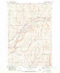 Providence Washington Historical topographic map, 1:24000 scale, 7.5 X 7.5 Minute, Year 1970