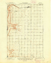 Quincy Washington Historical topographic map, 1:62500 scale, 15 X 15 Minute, Year 1910