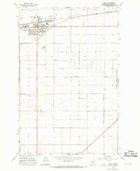 Quincy Washington Historical topographic map, 1:24000 scale, 7.5 X 7.5 Minute, Year 1966