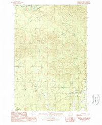 Railroad Camp Washington Historical topographic map, 1:24000 scale, 7.5 X 7.5 Minute, Year 1990
