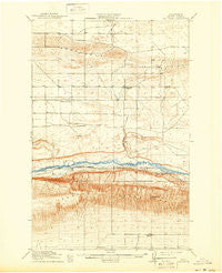 Red Rock Washington Historical topographic map, 1:62500 scale, 15 X 15 Minute, Year 1911