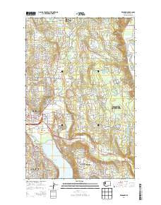 Redmond Washington Current topographic map, 1:24000 scale, 7.5 X 7.5 Minute, Year 2014