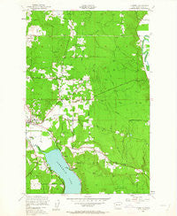 Redmond Washington Historical topographic map, 1:24000 scale, 7.5 X 7.5 Minute, Year 1950