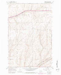 Reiman SE Washington Historical topographic map, 1:24000 scale, 7.5 X 7.5 Minute, Year 1967