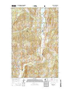 Republic Washington Current topographic map, 1:24000 scale, 7.5 X 7.5 Minute, Year 2014