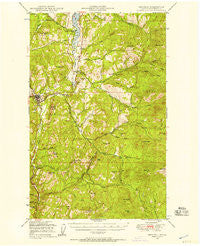 Republic Washington Historical topographic map, 1:62500 scale, 15 X 15 Minute, Year 1948