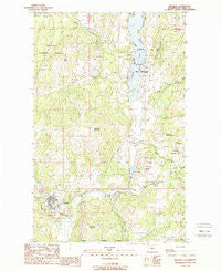 Republic Washington Historical topographic map, 1:24000 scale, 7.5 X 7.5 Minute, Year 1988