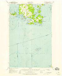 Richardson Washington Historical topographic map, 1:62500 scale, 15 X 15 Minute, Year 1957