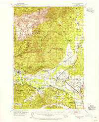 Rochester Washington Historical topographic map, 1:62500 scale, 15 X 15 Minute, Year 1953