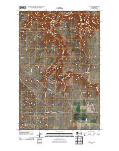 Rocklyn Washington Historical topographic map, 1:24000 scale, 7.5 X 7.5 Minute, Year 2011