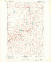 Rocklyn SW Washington Historical topographic map, 1:24000 scale, 7.5 X 7.5 Minute, Year 1969