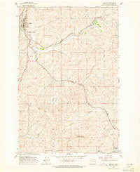 Rosalia Washington Historical topographic map, 1:24000 scale, 7.5 X 7.5 Minute, Year 1964
