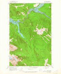 Ross Dam Washington Historical topographic map, 1:24000 scale, 7.5 X 7.5 Minute, Year 1963