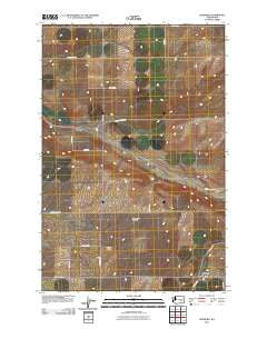 Roxboro Washington Historical topographic map, 1:24000 scale, 7.5 X 7.5 Minute, Year 2011