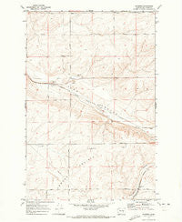 Roxboro Washington Historical topographic map, 1:24000 scale, 7.5 X 7.5 Minute, Year 1970