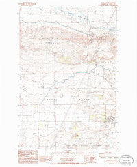 Royal City Washington Historical topographic map, 1:24000 scale, 7.5 X 7.5 Minute, Year 1986
