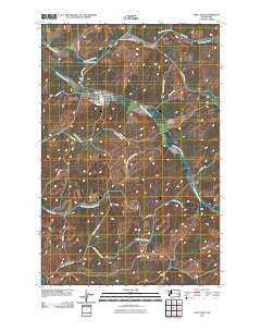 Saint John Washington Historical topographic map, 1:24000 scale, 7.5 X 7.5 Minute, Year 2011