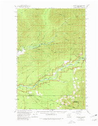 Salmon River Washington Historical topographic map, 1:62500 scale, 15 X 15 Minute, Year 1956