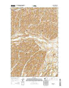 Sassin Washington Current topographic map, 1:24000 scale, 7.5 X 7.5 Minute, Year 2014